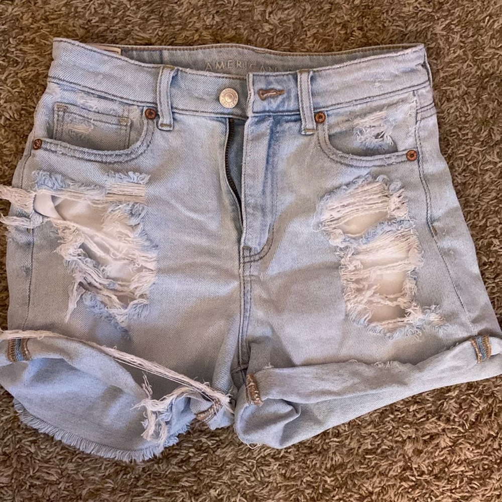 American eagle jean shorts